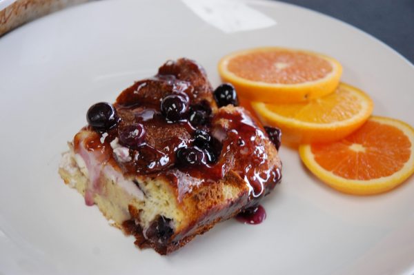 Blueberry French Toast Casserole