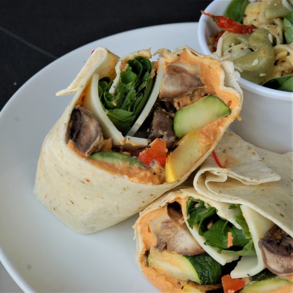 Grilled Summer Veggie Wrap Nosh Box