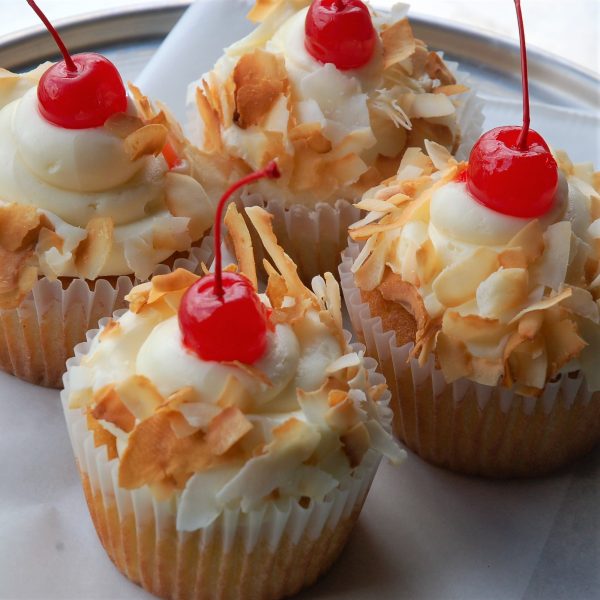 Pina Colada Cupcake