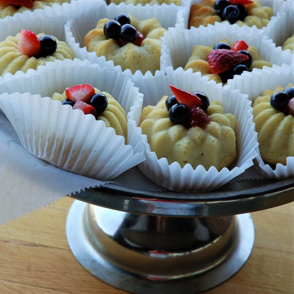 Pound Cake with Fresh Berries