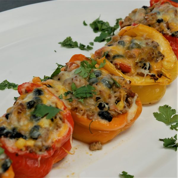 Santa Fe Stuffed Peppers