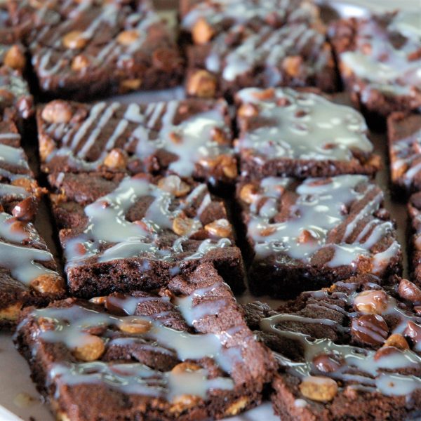 Triple Chocolate Chip Bars