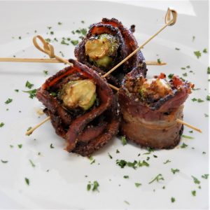 Bacon Wrapped Brussels Sprouts