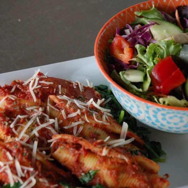 Florentine Stuffed Shells