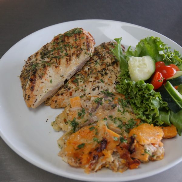 Rosemary Chicken with Scalloped Sweet Potatoes - Image 2