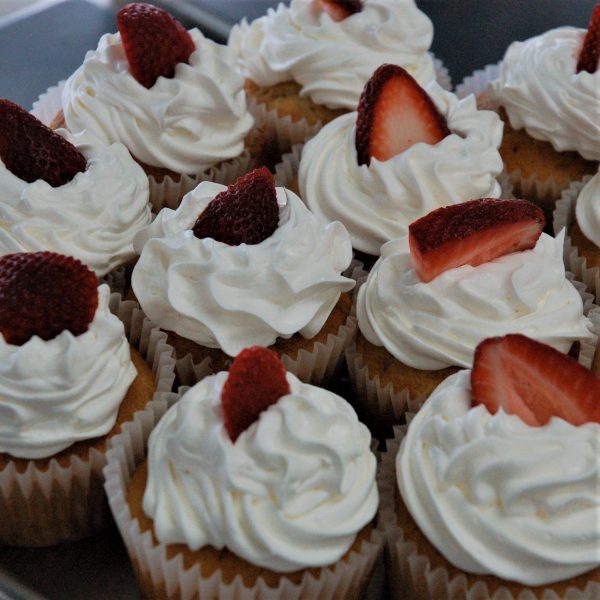 Strawberry Shortcake Cupcakes