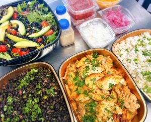Crafted Taco Bar with Chicken, Steak, or Seasoned Black Beans
