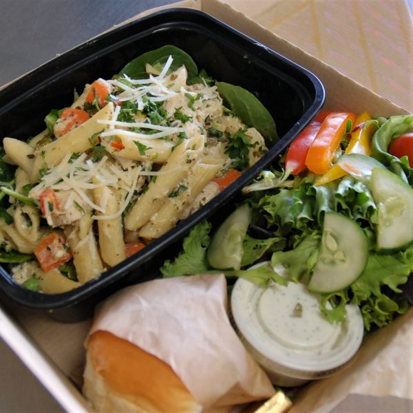 Pasta Primavera with Chicken Entrée