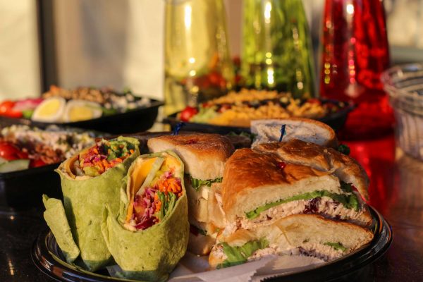 Assorted Sandwich and Wrap Platter With 2 Sides - Image 3