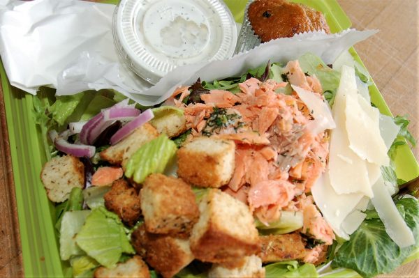 Salmon Caesar  Salad