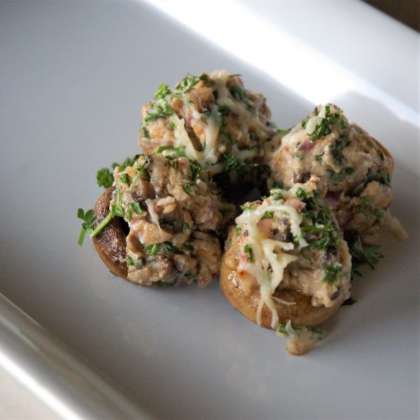 Stuffed Mushroom Caps