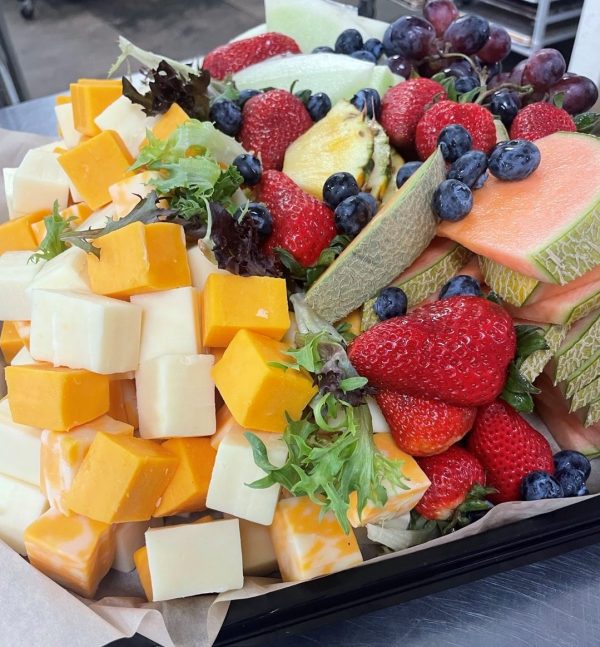 Cheese and Fresh Fruit Tray