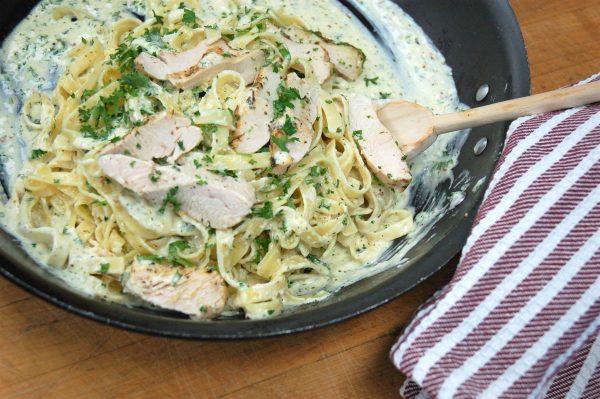 Cajun Fettuccini Alfredo