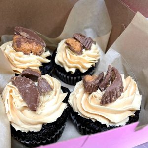 Chocolate Peanut Butter Cupcakes