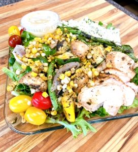 Grilled Summer Veggie Salad