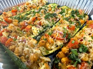 Mediterranean Zucchini Boats