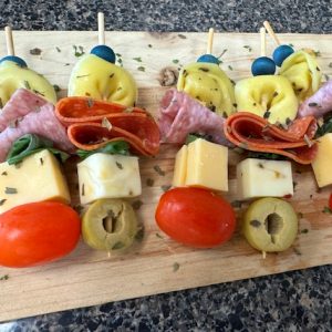 Antipasto Tortellini Skewers