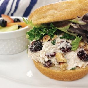 Cranberry, Walnut Chicken Salad
