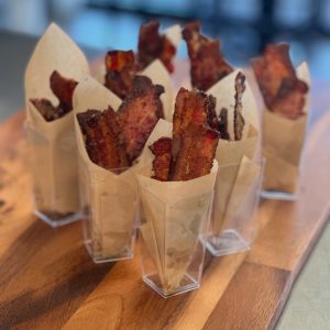 Brown Sugar Peppercorn Bacon Shooters