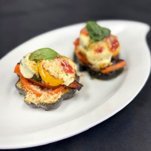 Stacked Roasted Vegetables(GF Option Available)