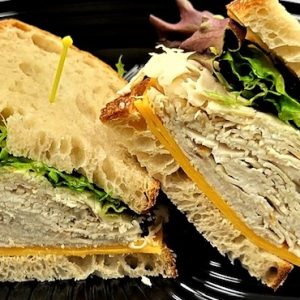 Turkey & Cheddar (Gluten Free Option Available)
