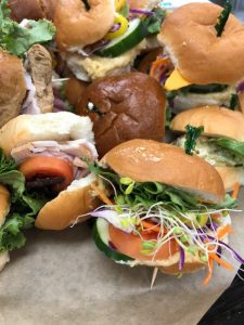 Aynie's Cold Slider Buffet