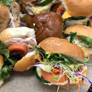 Aynie's Cold Slider Buffet